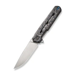 WEKNIFE Navo Flipper Knife Carbon Fiber & Titanium Handle (3.25" CPM 20CV Blade) WE22026-2 -WE KNIFE Shop WE22026 2 Navo 1