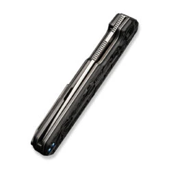 WEKNIFE Navo Flipper Knife Carbon Fiber & Titanium Handle (3.25" CPM 20CV Blade) WE22026-2 -WE KNIFE Shop WE22026 2 Navo 6