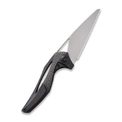 WEKNIFE ÆternA Flipper Knife Titanium Handle With Carbon Fiber Inlay (3.28" M390 Blade) 918D -WE KNIFE Shop weknife aeterna flipper knife titanium handle with carbon fiber inlay 328 m390 blade 918d 835228