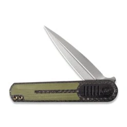 WEKNIFE Angst Flipper Knife Carbon Fiber Handle With G10 Inlay(3.06" CPM S35VN Blade) 2002A -WE KNIFE Shop weknife angst flipper knife carbon fiber handle with g10 inlay306 cpm s35vn blade 2002a 970937