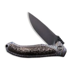 WEKNIFE Anodyne Flipper Knife Titanium Handle With Carbon Fiber Inlay (2.35" CPM S35VN Blade) 914B -WE KNIFE Shop weknife anodyne flipper knife titanium handle with carbon fiber inlay 235 cpm s35vn blade 914b 850609