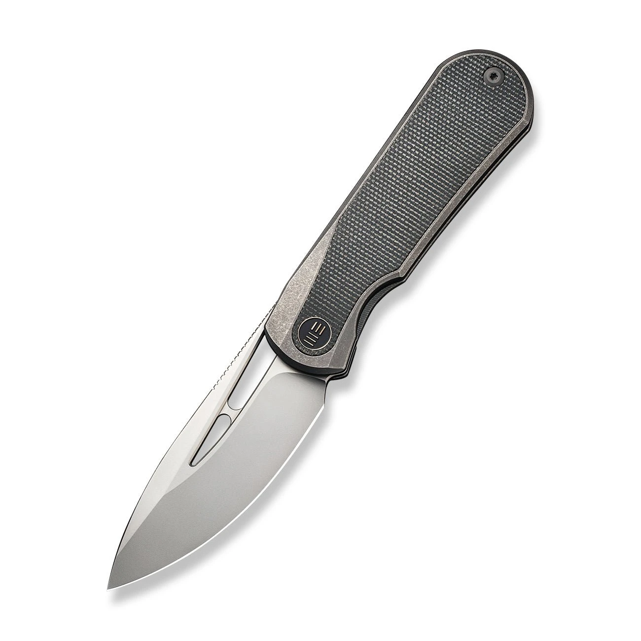 WEKNIFE Baloo Flipper Knife Titanium Handle With Micarta Inlay (3.31" CPM 20CV) WE21033-4 5 WEKNIFE Baloo Flipper Knife Titanium Handle With Micarta Inlay (3.31" CPM 20CV) WE21033-4 - Image 3