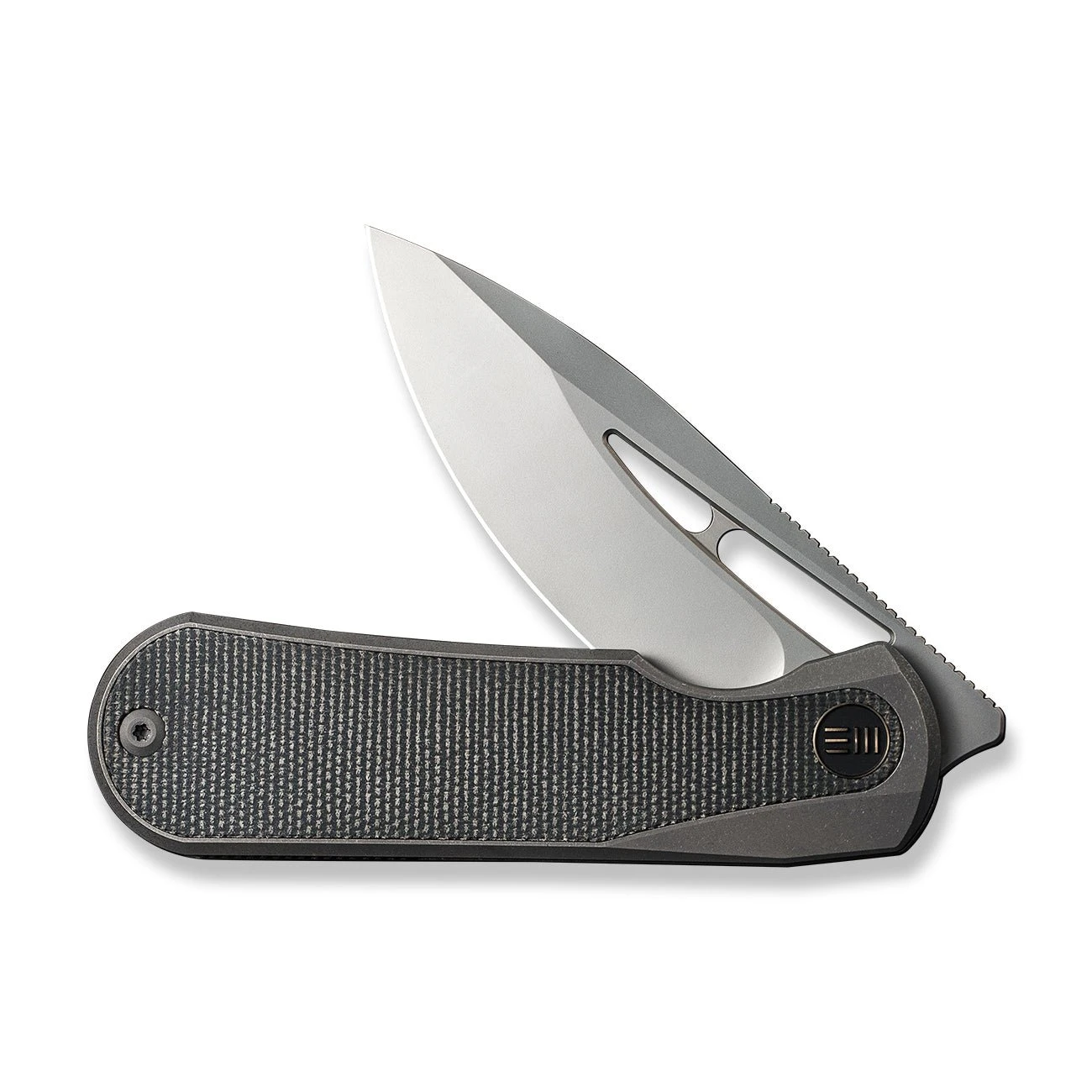 WEKNIFE Baloo Flipper Knife Titanium Handle With Micarta Inlay (3.31" CPM 20CV) WE21033-4 7 WEKNIFE Baloo Flipper Knife Titanium Handle With Micarta Inlay (3.31" CPM 20CV) WE21033-4 - Image 5