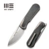 WEKNIFE Baloo Flipper Knife Titanium Handle With Micarta Inlay (3.31" CPM 20CV) WE21033-4