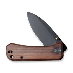 WEKNIFE Banter Thumb Stud Knife Wood Handle (2.9" CPM S35VN Blade) 2004K -WE KNIFE Shop weknife banter thumb stud knife wood handle 29 cpm s35vn blade 2004k 270060