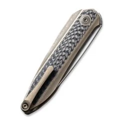 WEKNIFE Black Void Opus Front Flipper Knife Titanium Handle With Carbon Fiber Inlay (2.84" CPM 20CV Blade) 2010A 15 WEKNIFE Black Void Opus Front Flipper Knife Titanium Handle With Carbon Fiber Inlay (2.84" CPM 20CV Blade) 2010A -WE KNIFE Shop weknife black void opus front flipper knife titanium handle with carbon fiber inlay 284 cpm 20cv blade 2010a 999830