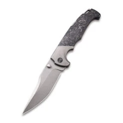 WEKNIFE Blocao Thumb Stud Knife Titanium With Carbon Fiber Inlay (4.21" CPM S35VN Blade) 920A -WE KNIFE Shop weknife blocao thumb stud knife titanium with carbon fiber inlay 421 cpm s35vn blade 920a 249137