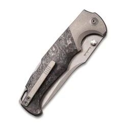 WEKNIFE Blocao Thumb Stud Knife Titanium With Carbon Fiber Inlay (4.21" CPM S35VN Blade) 920A -WE KNIFE Shop weknife blocao thumb stud knife titanium with carbon fiber inlay 421 cpm s35vn blade 920a 251557