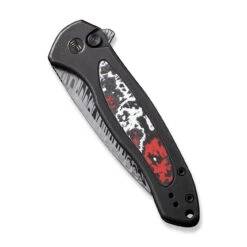 WEKNIFE Button Lock Kitefin Flipper Knife Black Titanium Handle With Nebula Fat Carbon Fiber Inlay (3.22" Fafnir Damasteel Blade) WE19002N-DS1 16 WEKNIFE Button Lock Kitefin Flipper Knife Black Titanium Handle With Nebula Fat Carbon Fiber Inlay (3.22" Fafnir Damasteel Blade) WE19002N-DS1 -WE KNIFE Shop weknife button lock kitefin flipper knife black titanium handle with nebula fat carbon fiber inlay 322 fafnir damasteel blade we19002n ds1 117261