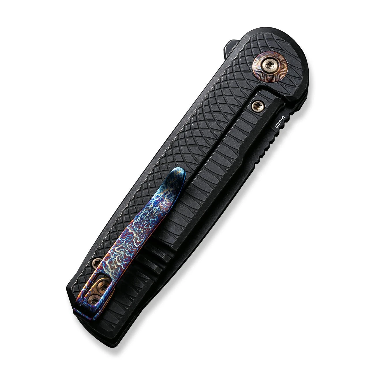 WEKNIFE Charith Flipper Knife Titanium Handle (2.98" CPM 20CV Blade) WE20056-1 9 WEKNIFE Charith Flipper Knife Titanium Handle (2.98" CPM 20CV Blade) WE20056-1 - Image 7