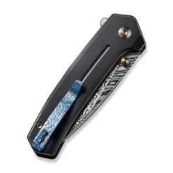 WEKNIFE Culex Flipper & Thumb Stud Knife Titanium Handle (2.97" Heimskringla Damasteel Blade) WE21026B-DS1 -WE KNIFE Shop weknife culex flipper thumb stud knife titanium handle 297 heimskringla damasteel blade we21026b ds1 817767