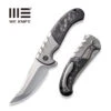 WEKNIFE Curvaceous Flipper Knife Titanium Handle With Carbon Fiber Inlay (3.70" CPM 20CV Blade) WE20012-1 -WE KNIFE Shop weknife curvaceous flipper knife titanium handle with carbon fiber inlay 370 cpm 20cv blade we20012 1 771358