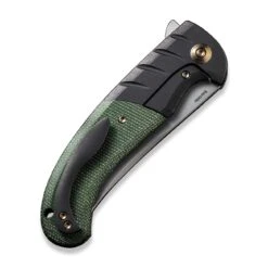 WEKNIFE Curvaceous Flipper Knife Titanium Handle With Micarta Inlay (3.70" CPM 20CV Blade) WE20012-2 -WE KNIFE Shop weknife curvaceous flipper knife titanium handle with micarta inlay 370 cpm 20cv blade we20012 2 856171