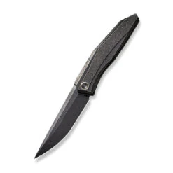 WEKNIFE Cybernetic Top Flipper Knife Titanium Handle (3.91" CPM 20CV Blade) WE22033-4 -WE KNIFE Shop weknife cybernetic top flipper knife black stonewashed with etching pattern titanium handle 391 black stonewashed with etching pattern cpm 20cv blade we22033 4 537548
