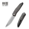 WEKNIFE Cybernetic Top Flipper Knife Titanium Handle (3.91" CPM 20CV Blade) WE22033-3 -WE KNIFE Shop weknife cybernetic top flipper knife tiger stripe pattern flamed titanium handle 391 polished bead blasted cpm 20cv blade we22033 3 317853