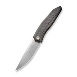 WEKNIFE Cybernetic Top Flipper Knife Titanium Handle (3.91" CPM 20CV Blade) WE22033-3 -WE KNIFE Shop weknife cybernetic top flipper knife tiger stripe pattern flamed titanium handle 391 polished bead blasted cpm 20cv blade we22033 3 633739