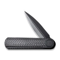 WEKNIFE Eidolon Front Flipper Knife Carbon Fiber Integral Handle (2.87" CPM 20CV Blade) WE19074B-C -WE KNIFE Shop weknife eidolon front flipper knife carbon fiber integral handle 378 cpm 20cv blade we19074b c 125506
