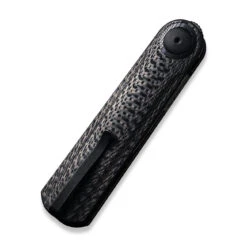 WEKNIFE Eidolon Front Flipper Knife Carbon Fiber Integral Handle (2.87" CPM 20CV Blade) WE19074B-C -WE KNIFE Shop weknife eidolon front flipper knife carbon fiber integral handle 378 cpm 20cv blade we19074b c 810861