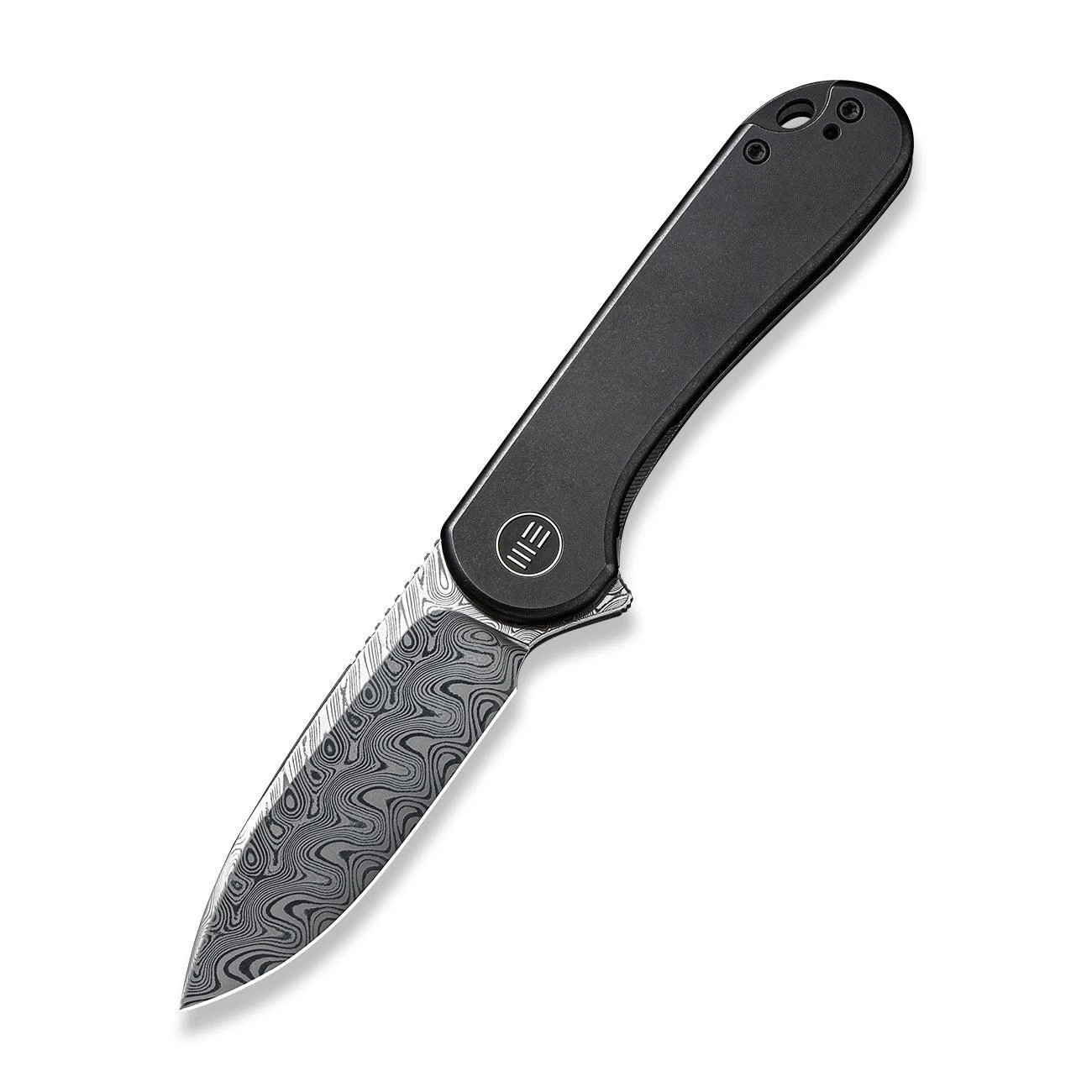 WEKNIFE Elementum Flipper Knife Titanium Handle (2.96" Hakkapella Damasteel Blade) WE18062X-DS1 5 WEKNIFE Elementum Flipper Knife Titanium Handle (2.96" Hakkapella Damasteel Blade) WE18062X-DS1 - Image 3