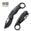 WEKNIFE Envisage Front Flipper Knife Titanium Handle (2.42" CPM 20CV Blade) WE22013-2 -WE KNIFE Shop weknife envisage front flipper knife black titanium handle 242 black stonewashed cpm 20cv blade satin flat we22013 2 131125