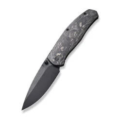 WEKNIFE Esprit Thumb Stud & Front Flipper Knife Carbon Fiber With Titanium Lock Side Handle (3.25" CPM 20CV Blade) WE20025A-C -WE KNIFE Shop weknife esprit thumb stud front flipper knife carbon fiber with titanium lock side handle 325 cpm 20cv blade we20025a c 950451