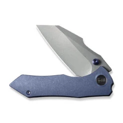 WEKNIFE High-Fin Thumb Stud Knife Titanium Handle (2.98" CPM 20CV Blade) WE22005-3 -WE KNIFE Shop weknife high fin thumb stud knife titanium handle 298 cpm 20cv blade we22005 3 233841