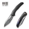 WEKNIFE Ignio Flipper & Thumb Hole Knife Black Titanium Handle (3.3" Hakkapella Damasteel Blade) WE22042B-DS1 -WE KNIFE Shop weknife ignio flipper thumb hole knife black titanium handle 33 hakkapella damasteel blade we22042b ds1 494181