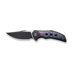 WEKNIFE Magnetron Flipper Knife Titanium Handle (3.76" CPM 20CV Blade) WE18058-4 -WE KNIFE Shop weknife magnetron flipper knife black titanium handle with flamed titanium inlay 376 black stonewashed cpm 20cv blade satin flat we18058 4 786285