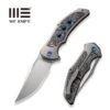 WEKNIFE Magnetron Flipper Knife Titanium Handle With Carbon Fiber Inlay (3.76" CPM 20CV Blade) WE18058-1 -WE KNIFE Shop weknife magnetron flipper knife gray titanium handle with aluminum foil carbon fiber inlay 376 hand rubbed satin cpm 20cv blade we18058 1 661175