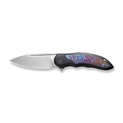 WEKNIFE Makani Flipper Knife Titanium Handle With Flamed Titanium Inlay (3.61" CPM 20CV Blade) WE21048B-3 -WE KNIFE Shop weknife makani flipper knife titanium handle with flamed titanium inlay 361 cpm 20cv blade we21048b 3 795151