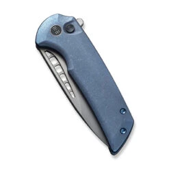 WEKNIFE Mini Malice Flipper & Button Lock Knife Titanium Handle (2.98" CPM 20CV Blade) WE054BL-3 -WE KNIFE Shop weknife mini malice flipper button lock knife titanium handle 298 cpm 20cv blade we054bl 3 801040