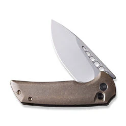 WEKNIFE Mini Malice Flipper & Button Lock Knife Titanium Handle (2.98" CPM 20CV Blade) WE054BL-4 -WE KNIFE Shop weknife mini malice flipper button lock knife titanium handle 298 cpm 20cv blade we054bl 4 651649