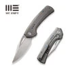 WEKNIFE Nefaris Flipper Knife Titanium Handle (3.48" CPM 20CV Blade) WE22040D-1 -WE KNIFE Shop weknife nefaris button lock knife gray hand rubbed titanium handle 348 hand rubbed satin cpm 20cv blade we22040d 1 480638