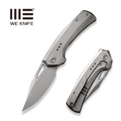 WEKNIFE Nefaris Flipper Knife Titanium Handle (3.48" CPM 20CV Blade) WE22040D-2