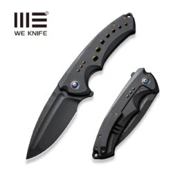 WEKNIFE Nexusia Flipper Knife Titanium Handle (3.48" CPM 20CV Blade) WE22044-1
