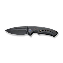 WEKNIFE Nexusia Flipper Knife Titanium Handle (3.48" CPM 20CV Blade) WE22044-1 -WE KNIFE Shop weknife nexusia flipper knife black titanium handle 348 black stonewashed cpm 20cv blade we22044 1 610409