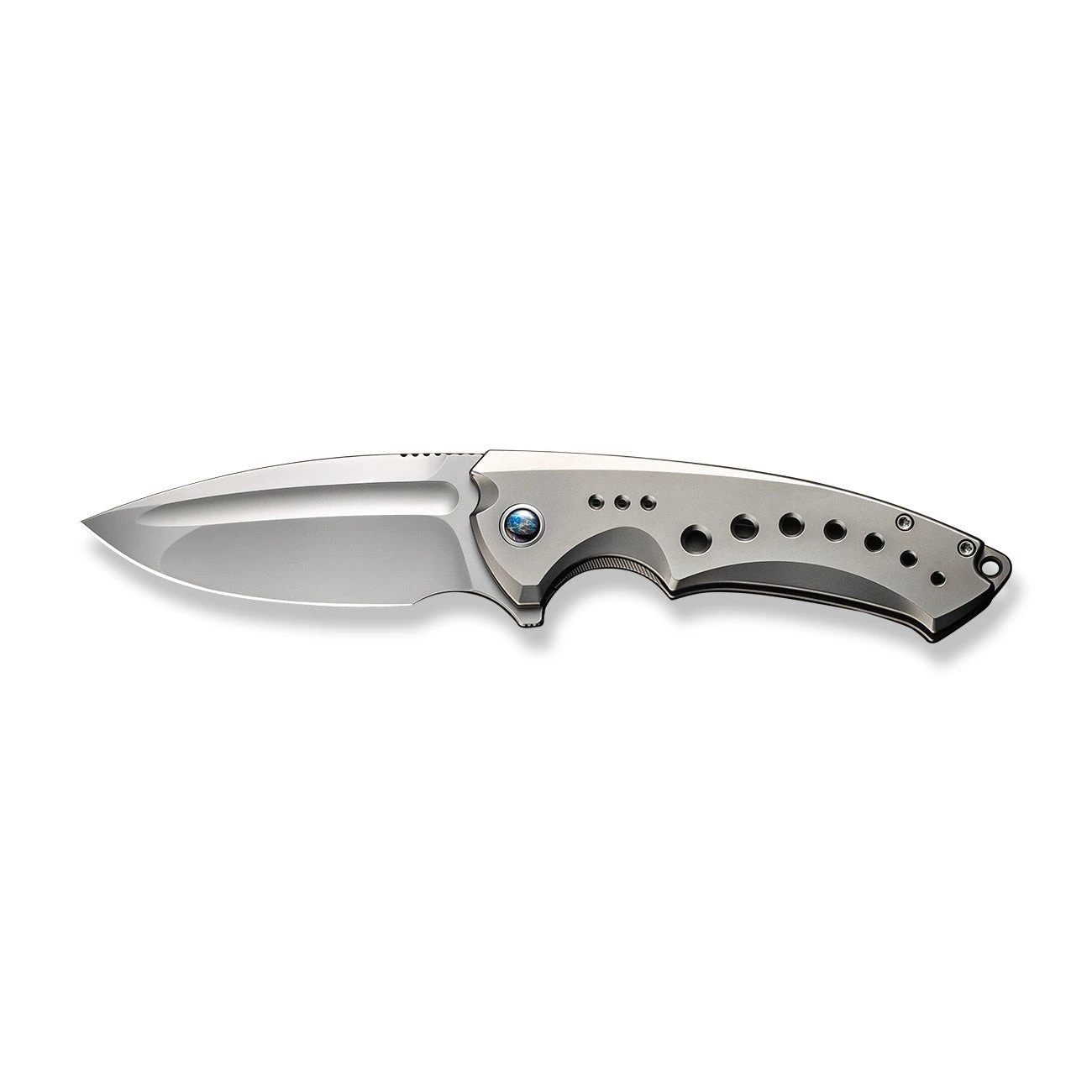 WEKNIFE Nexusia Flipper Knife Titanium Handle (3.48" CPM 20CV Blade) WE22044-4 6 WEKNIFE Nexusia Flipper Knife Titanium Handle (3.48" CPM 20CV Blade) WE22044-4 - Image 4