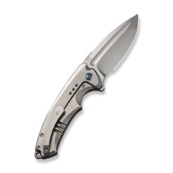 WE KNIFE Shop -WE KNIFE Shop weknife nexusia flipper knife polished bead blasted titanium handle 348 polished bead blasted cpm 20cv blade we22044 4 693970