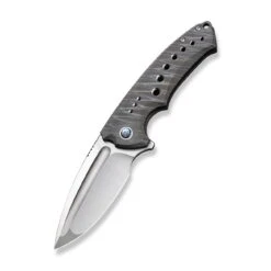 WEKNIFE Nexusia Flipper Knife Titanium Handle (3.48" CPM 20CV Blade) WE22044-3 14 WEKNIFE Nexusia Flipper Knife Titanium Handle (3.48" CPM 20CV Blade) WE22044-3 -WE KNIFE Shop weknife nexusia flipper knife tiger stripe pattern flamed titanium handle 348 hand polished satin cpm 20cv blade we22044 3 176849
