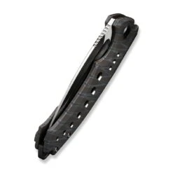 WEKNIFE Nexusia Flipper Knife Titanium Handle (3.48" CPM 20CV Blade) WE22044-3 19 WEKNIFE Nexusia Flipper Knife Titanium Handle (3.48" CPM 20CV Blade) WE22044-3 -WE KNIFE Shop weknife nexusia flipper knife tiger stripe pattern flamed titanium handle 348 hand polished satin cpm 20cv blade we22044 3 606032