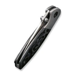 WEKNIFE Nitro Mini Flipper & Thumb Stud Knife Titanium Handle With Carbon Fiber Inlay (3.13" CPM 20CV Blade) WE22015-1 -WE KNIFE Shop weknife nitro mini flipper thumb stud knife titanium handle with carbon fiber inlay 313 cpm 20cv blade we22015 1 329156