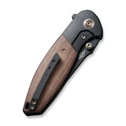 WEKNIFE Nitro Mini Flipper & Thumb Stud Knife Titanium Handle With Micarta Inlay (3.13" CPM 20CV Blade) WE22015-4 -WE KNIFE Shop weknife nitro mini flipper thumb stud knife titanium handle with micarta inlay 313 cpm 20cv blade we22015 4 682373