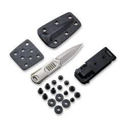 WEKNIFE OSS Fixed Blade Neck Knife With Kydex Sheath (2.22" CPM 20CV Blade) 2017A -WE KNIFE Shop weknife oss fixed blade neck knife with kydex sheath 222 cpm 20cv blade 2017a 537470