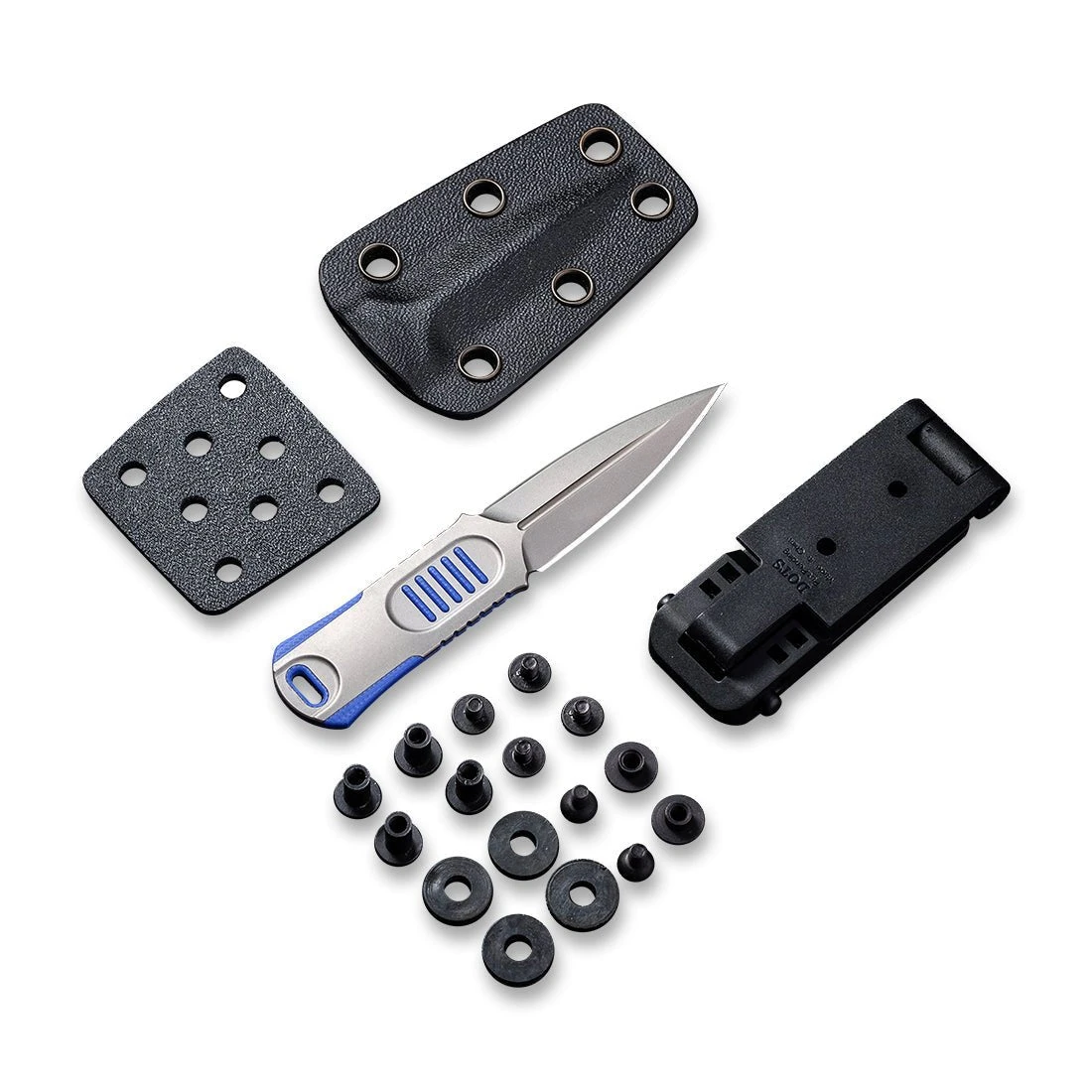 WEKNIFE OSS Fixed Blade Neck Knife With Kydex Sheath (2.22" CPM 20CV Blade) 2017C 6 WEKNIFE OSS Fixed Blade Neck Knife With Kydex Sheath (2.22" CPM 20CV Blade) 2017C - Image 4