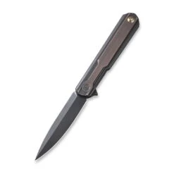 WEKNIFE Peer Flipper Knife Titanium Handle With Copper Overlay (3.46" CPM 20CV Blade) 2015F -WE KNIFE Shop weknife peer flipper knife titanium handle with copper overlay 346 cpm 20cv blade 2015f 975242