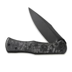 WEKNIFE Primoris Flipper Knife Carbon Fiber With Titanium Handle (3.47" CPM 20CV Blade) WE20047B-1 13 WEKNIFE Primoris Flipper Knife Carbon Fiber With Titanium Handle (3.47" CPM 20CV Blade) WE20047B-1 -WE KNIFE Shop weknife primoris flipper knife carbon fiber with titanium lock side handle 347 cpm 20cv blade we20047b 1 123607