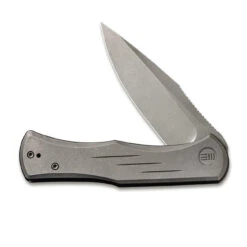WEKNIFE Primoris Flipper Knife Titanium Handle (3.47" CPM 20CV Blade) WE20047A-1 -WE KNIFE Shop weknife primoris flipper knife titanium handle 347 cpm 20cv blade we20047a 1 136602