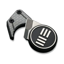 WEKNIFE Quark Fixed Blade Neck Knife Titanium And Carbon Fiber (0.47" M390 Blade) WE20021-2 -WE KNIFE Shop weknife quark fixed blade neck knife titanium and carbon fiber 047 m390 blade we20021 2 676707