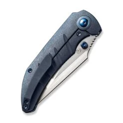 WEKNIFE Riff-Raff Thumb Stud Knife Titanium Handle (3.12" CPM 20CV Blade) WE22020B-2 -WE KNIFE Shop weknife riff raff thumb stud knife blue titanium handle 312 hand rubbed satin cpm 20cv blade we22020b 2 809240