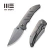 WEKNIFE Riff-Raff Thumb Stud Knife Titanium Handle (3.12" CPM 20CV Blade) WE22020B-3 -WE KNIFE Shop weknife riff raff thumb stud knife gray titanium handle 312 gray stonewashed cpm 20cv blade we22020b 3 736379